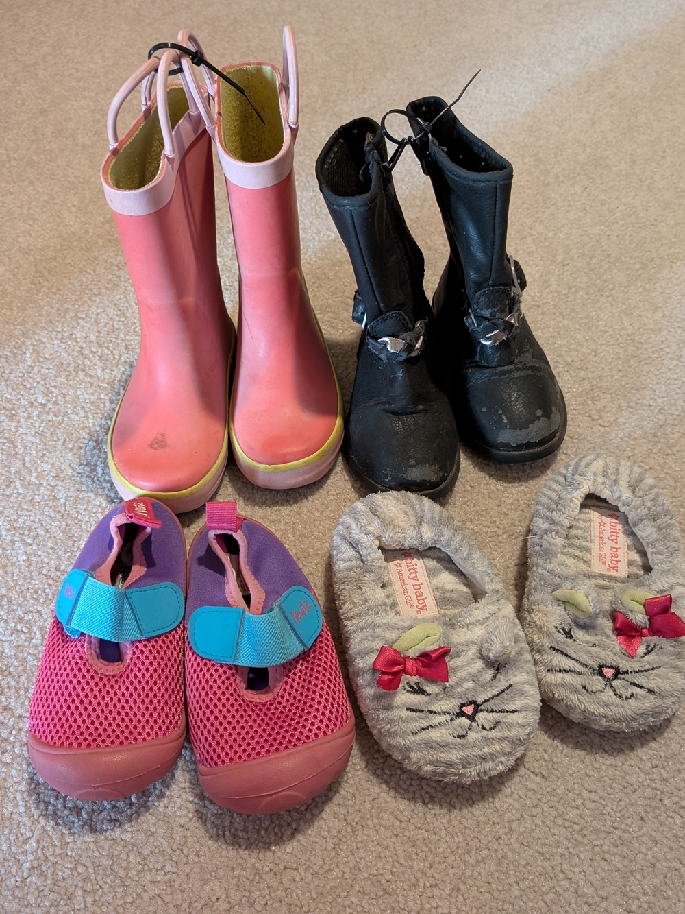 Toddler Girls 7/8 Shoe Lot